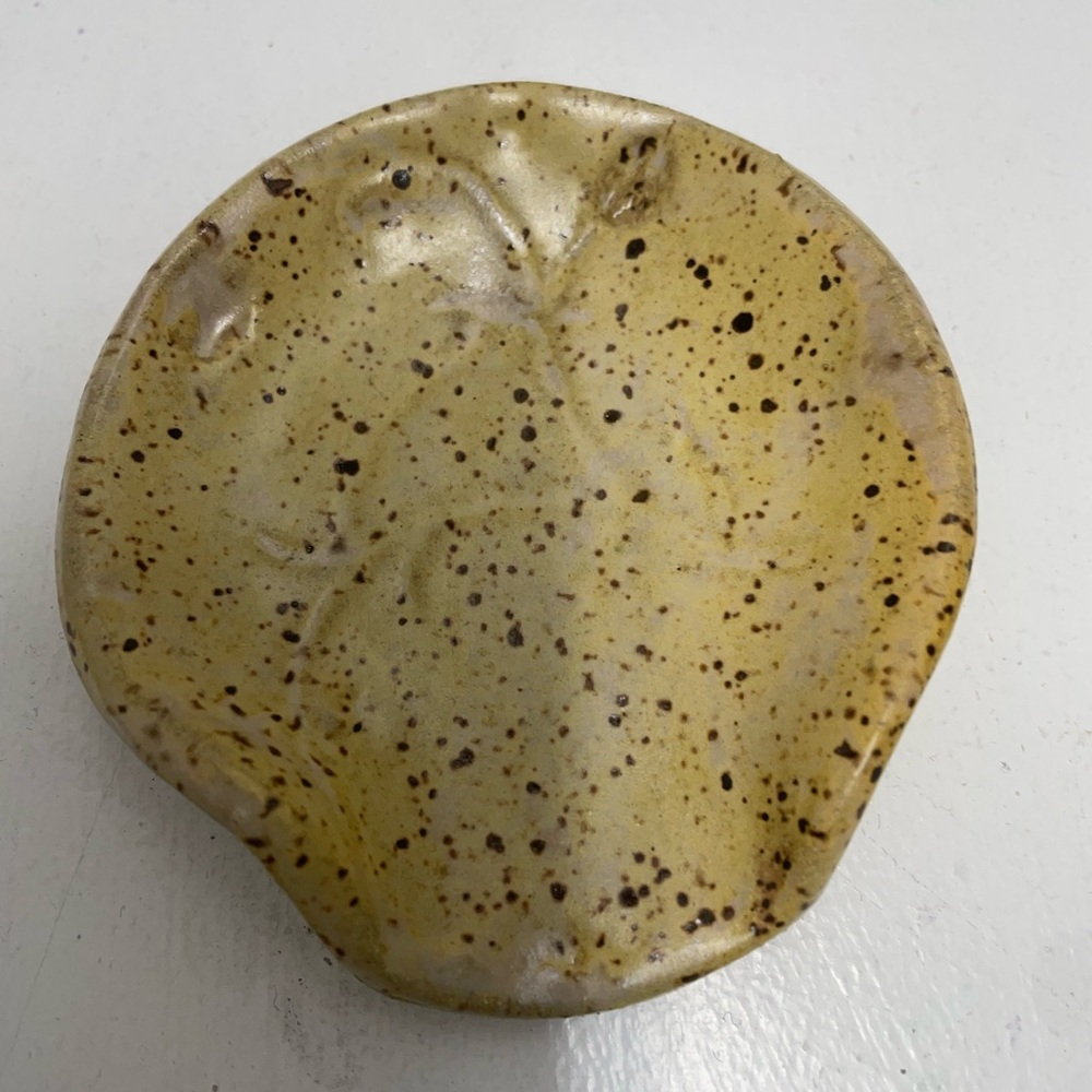 Speckled Ceramic spoon rest